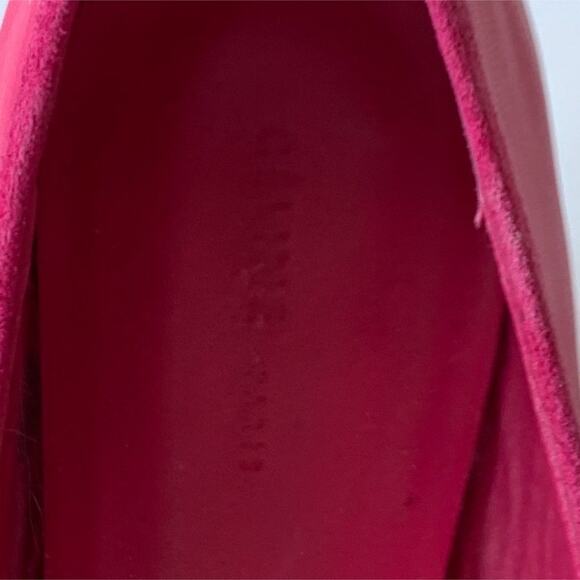 Celine Phoebe Orange and Pink Colorblock Ballet Flats - Picture 7 of 8